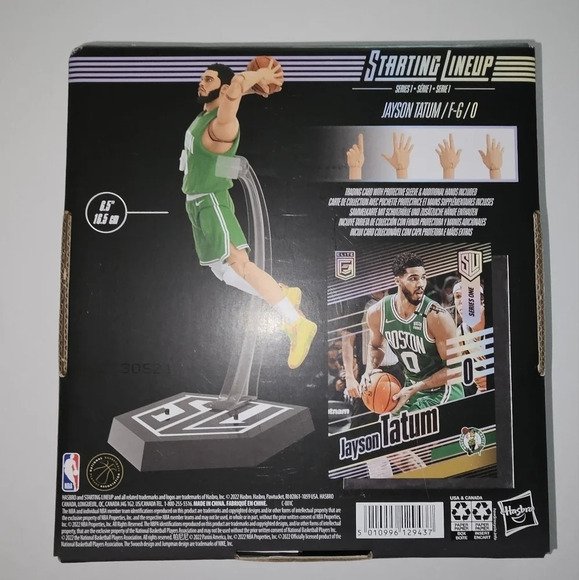 Jayson Tatum NBA X Hasbro The Starting Lineup Series 1 action figure - Picture 6 of 6